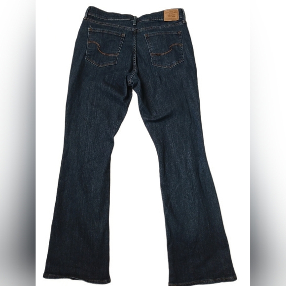 Signature by Levi Strauss Dark Blue Flare Jeans - Picture 2 of 6